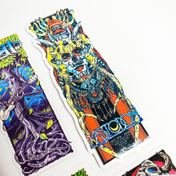 90s/2000s/Y2K Alt/Rock Pop Punk Music Bands (10) Sticker Lot Slipknot 311 Blink - Picture 9 of 14